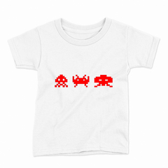 Remera Infantil Manga Corta SPACE INVADERS 01 - comprar online