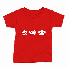 Remera Infantil Manga Corta SPACE INVADERS 01 - Wildshirts