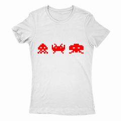 Remera Mujer Manga Corta SPACE INVADERS 01 - comprar online