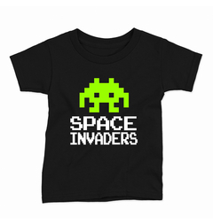 Remera Infantil Manga Corta SPACE INVADERS 02