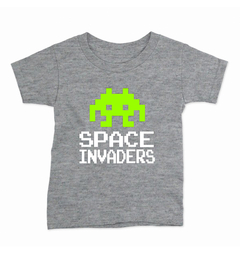 Remera Infantil Manga Corta SPACE INVADERS 02 en internet