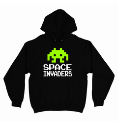 Buzo Canguro Unisex SPACE INVADERS 02