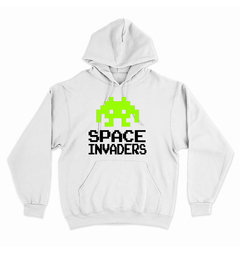 Buzo Canguro Unisex SPACE INVADERS 02 - comprar online