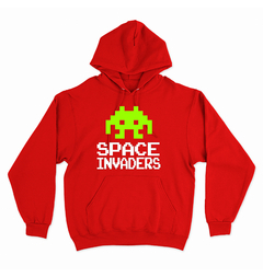 Buzo Canguro Unisex SPACE INVADERS 02 - Wildshirts