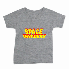 Remera Infantil Manga Corta SPACE INVADERS 03 en internet