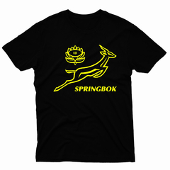 Remera Unisex Manga Corta SPRINGBOK RUGBY SUDAFRICA 01