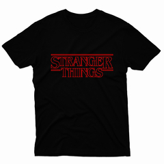 Remera Unisex Manga Corta STRANGER THINGS 01