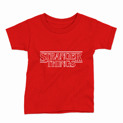 Remera Infantil Manga Corta STRANGER THINGS 01 - Wildshirts