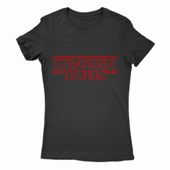 Remera Mujer Manga Corta STRANGER THINGS 01