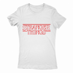 Remera Mujer Manga Corta STRANGER THINGS 01 - comprar online