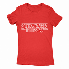 Remera Mujer Manga Corta STRANGER THINGS 01 - Wildshirts