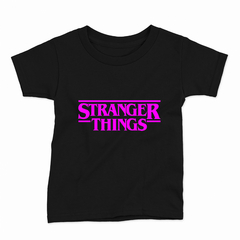 Remera Infantil Manga Corta STRANGER THINGS 03