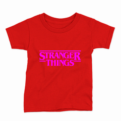 Remera Infantil Manga Corta STRANGER THINGS 03 - Wildshirts