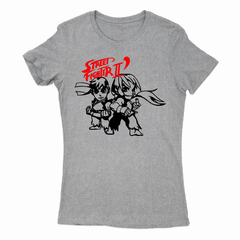 Remera Mujer Manga Corta STREET FIGHTERS 02 en internet