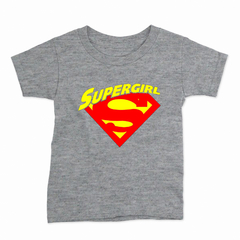 Remera Infantil Manga Corta SUPERGIRL 01 en internet