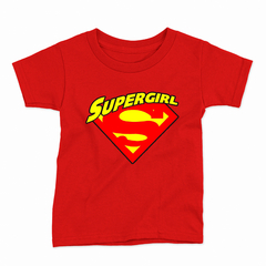 Remera Infantil Manga Corta SUPERGIRL 01 - Wildshirts