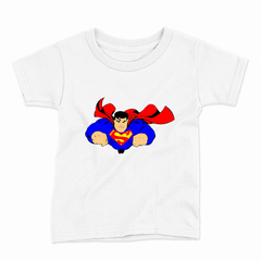 Remera Infantil Manga Corta SUPERMAN 02