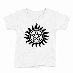 Remera Infantil Manga Corta SUPERNATURAL 01