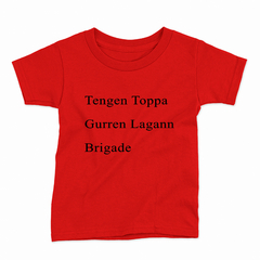 Remera Infantil Manga Corta TENGEN TOPPA 02 en internet