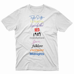 Remera Unisex Manga Corta TAYLOR SWIFT 17 - Wildshirts