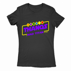 Remera Mujer Manga Corta THANOS 01