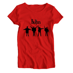 Remera Mujer Manga Corta THE BEATLES 03 - Wildshirts