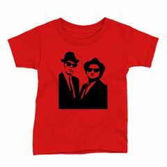 Remera Infantil Manga Corta THE BLUES BROTHERS 01 en internet