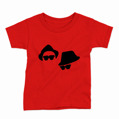 Remera Infantil Manga Corta THE BLUES BROTHERS 02 en internet