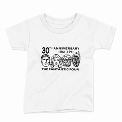 Remera Infantil Manga Corta THE FANTASTIC FOUR 02