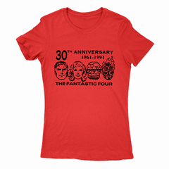 Remera Mujer Manga Corta THE FANTASTIC FOUR 02 en internet