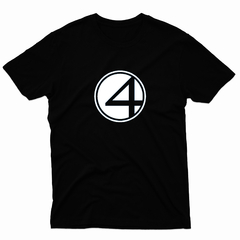 Remera Unisex Manga Corta THE FANTASTIC FOUR 03 en internet