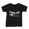 Remera Infantil Manga Corta THEY CALL ME HELL 01