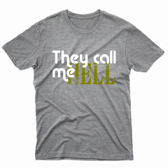 Remera Unisex Manga Corta THEY CALL ME HELL 01 en internet