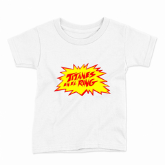 Remera Infantil Manga Corta TITANES EN EL RING 01 - comprar online