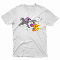 Remera Unisex Manga Corta TOM Y JERRY 04