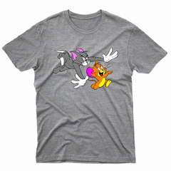 Remera Unisex Manga Corta TOM Y JERRY 04 en internet