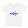 Remera Infantil Manga Corta TOP GUN 01