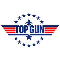 Remera Infantil Manga Corta TOP GUN 01