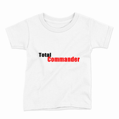 Remera Infantil Manga Corta TOTAL COMMANDER 01