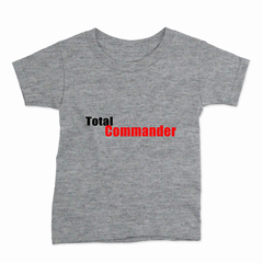 Remera Infantil Manga Corta TOTAL COMMANDER 01 en internet