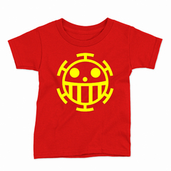 Remera Infantil Manga Corta TRAFLAGAR LAW 01 - Wildshirts