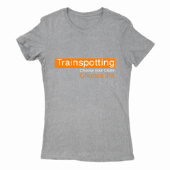 Remera Mujer Manga Corta TRAINSPOTTING 01 en internet