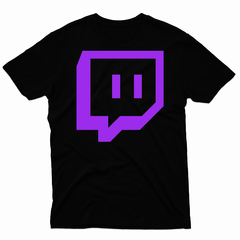 Remera Unisex Manga Corta TWITCH 01