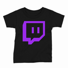 Remera Infantil Manga Corta TWITCH 01