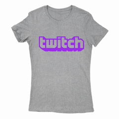 Remera Mujer Manga Corta TWITCH 02 en internet