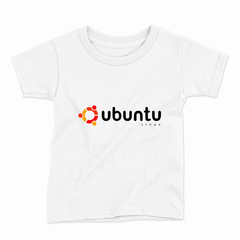 Remera Infantil Manga Corta UBUNTU 02