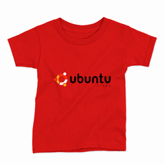 Remera Infantil Manga Corta UBUNTU 02 - Wildshirts