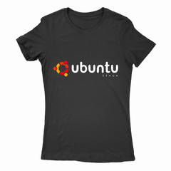 Remera Mujer Manga Corta UBUNTU 02 - comprar online