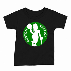 Remera Infantil Manga Corta BOSTON CELTICS 02