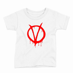 Remera Infantil Manga Corta V DE VENDETA 01 - comprar online